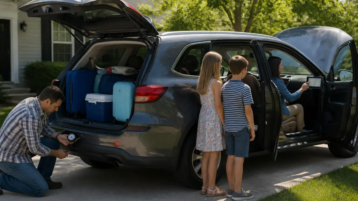Départ en vacances en voiture : les réflexes à adopter avant de prendre la route