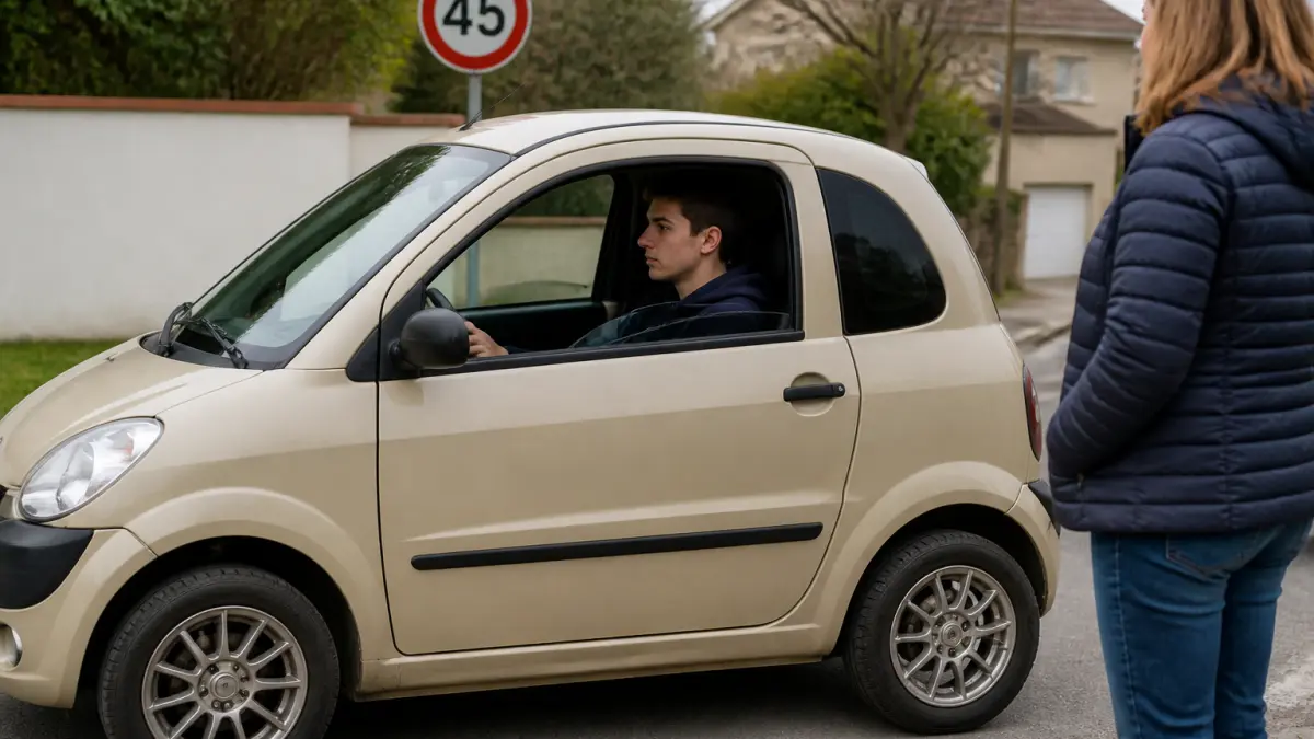 Voiture sans permis : prix, règles et profil des conducteurs concernés