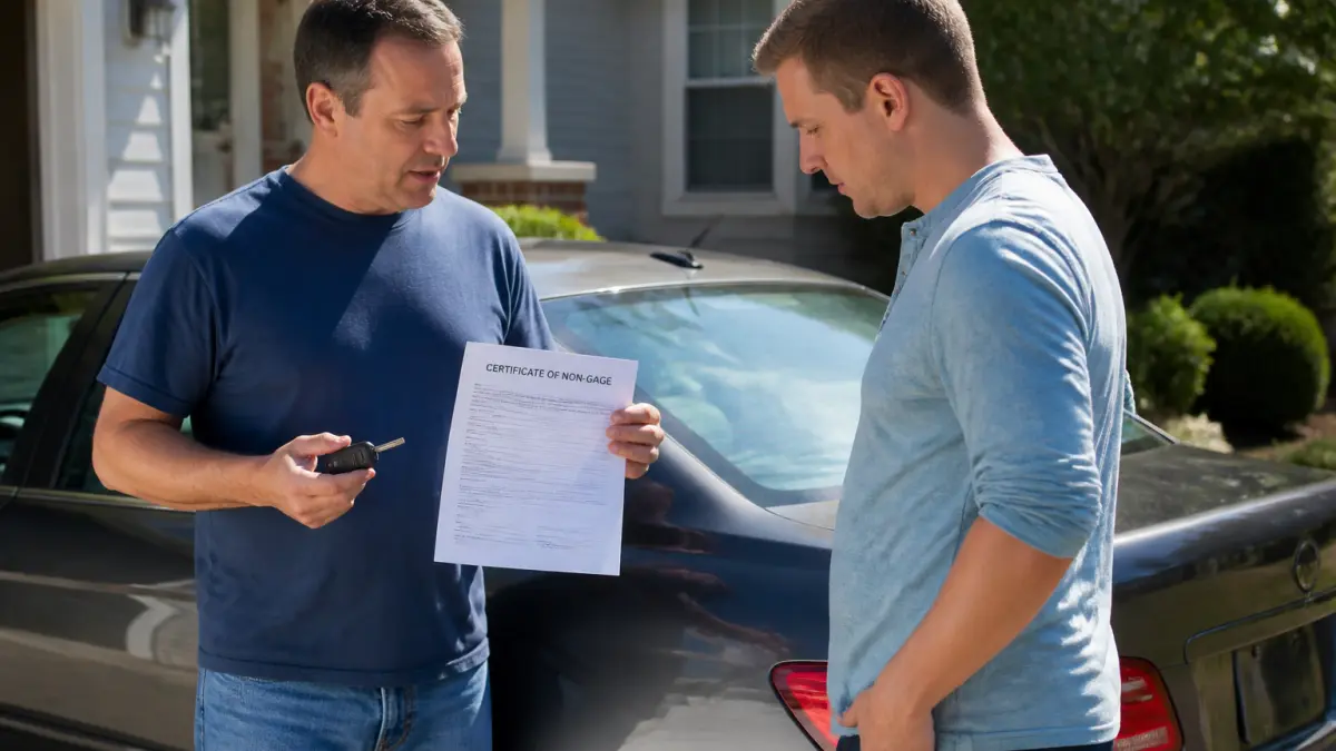 Certificat de non-gage : pourquoi il est indispensable avant une vente