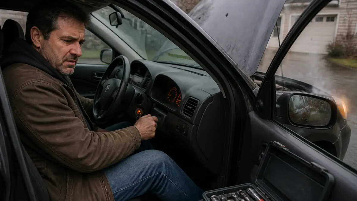 Démarreur voiture HS : signes, diagnostic et solutions