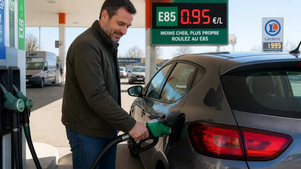 Éthanol E85 : voitures compatibles, économies et risques mécaniques