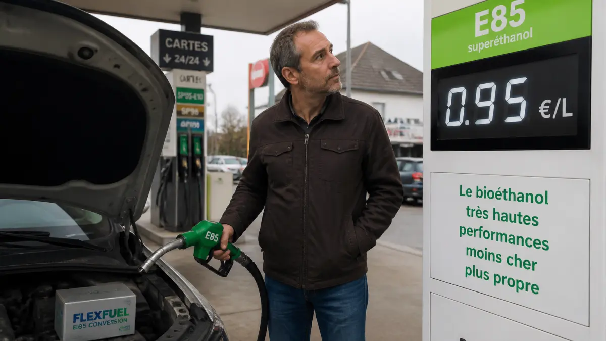 Éthanol E85 : voitures compatibles, économies et risques mécaniques