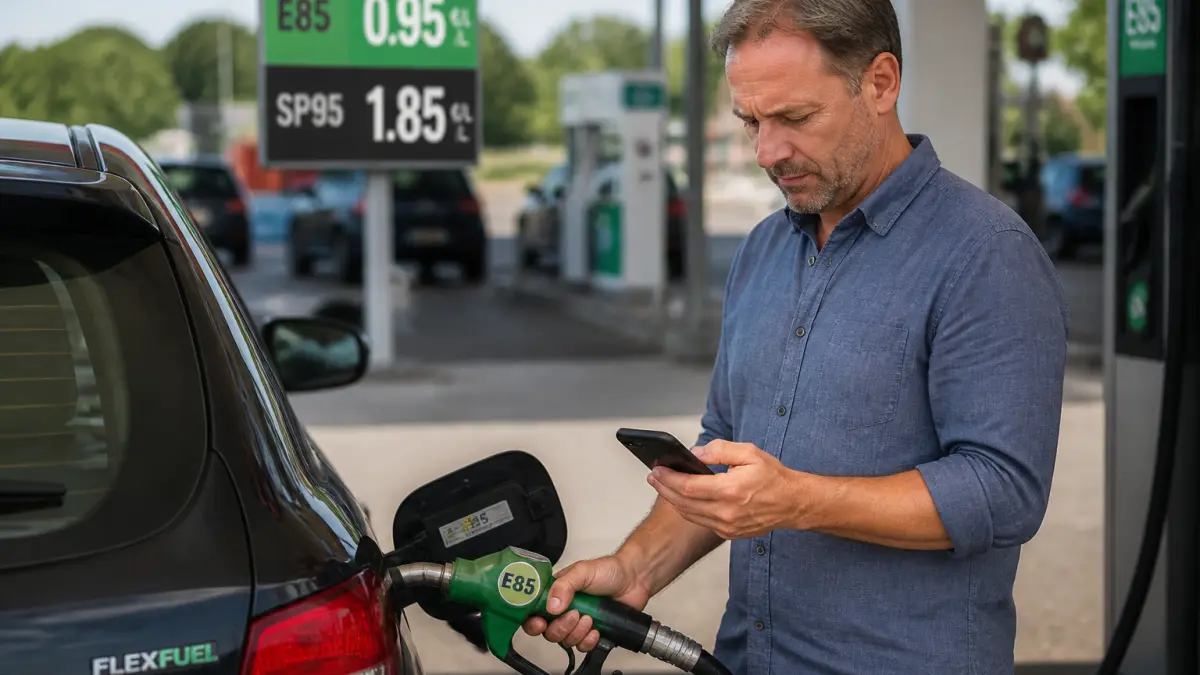 Éthanol E85 : voitures compatibles, économies et risques mécaniques