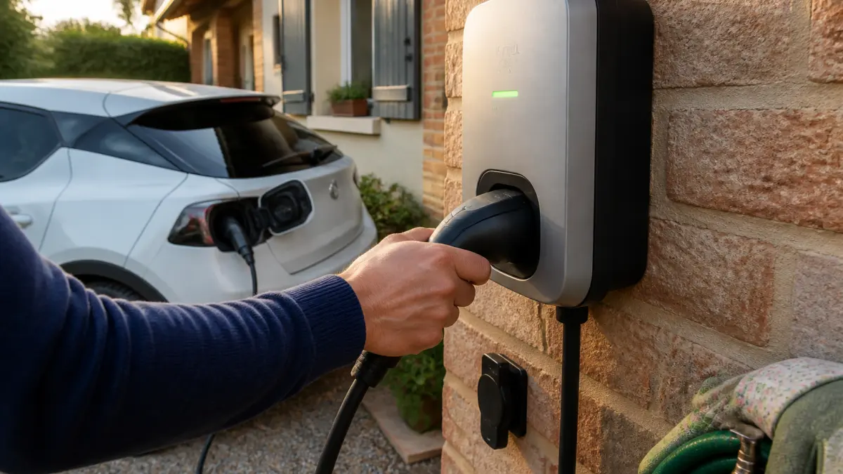 Borne de recharge à domicile : aides, puissance et coût d’installation