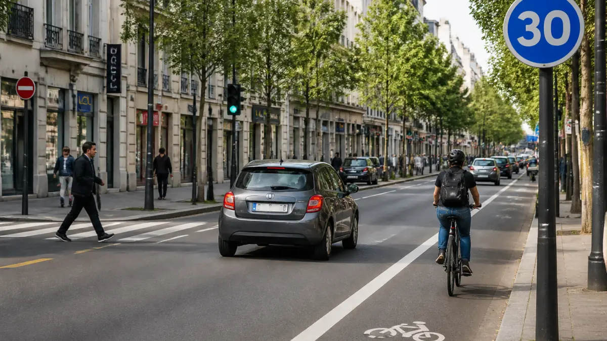 Zones 30 en ville : règles, sanctions et impact pour les automobilistes