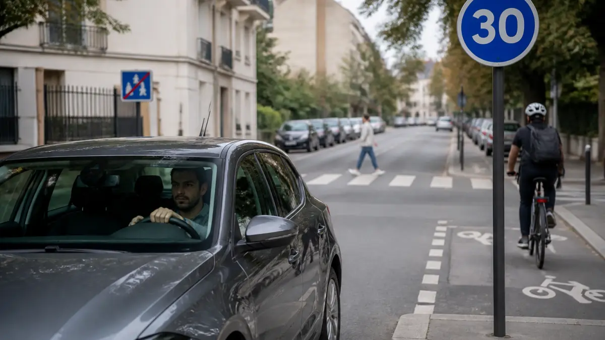 Zones 30 en ville : règles, sanctions et impact pour les automobilistes