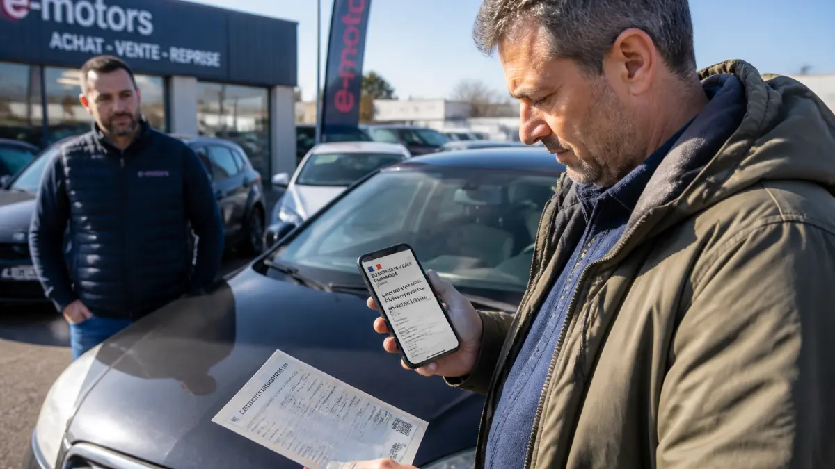 Véhicule gagé : comment le vérifier et que faire avant l’achat