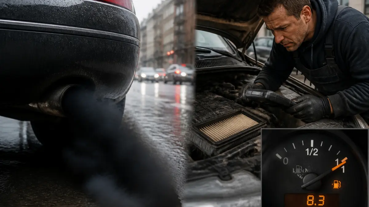 Fumée noire diesel : causes, risques et solutions efficaces