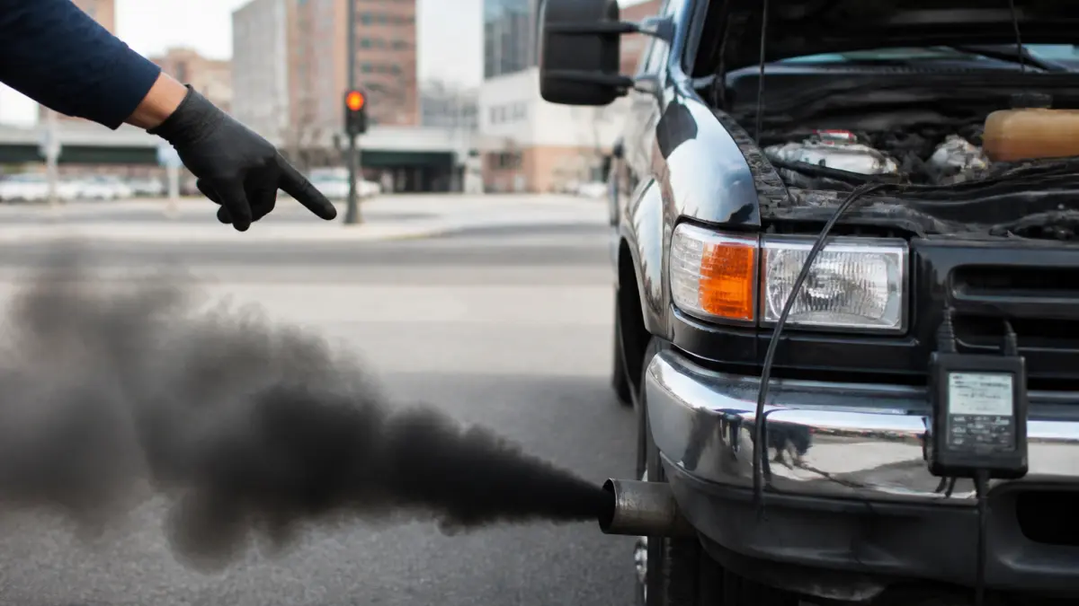 Fumée noire diesel : causes, risques et solutions efficaces
