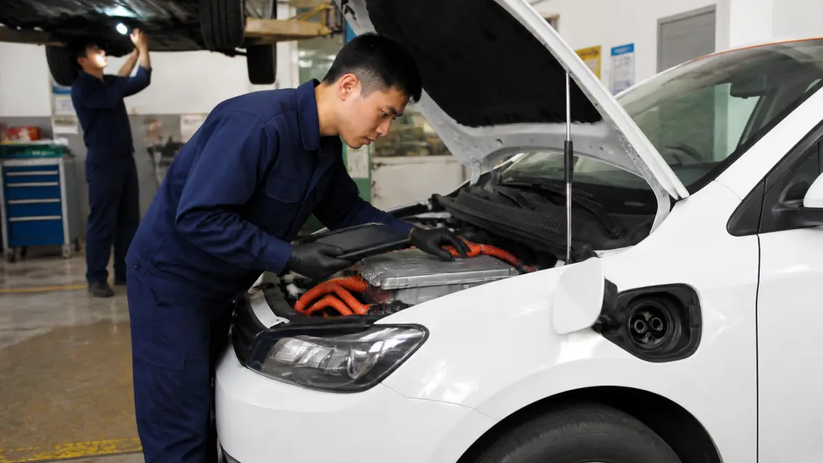 Contrôle technique voiture électrique : points vérifiés et défauts fréquents