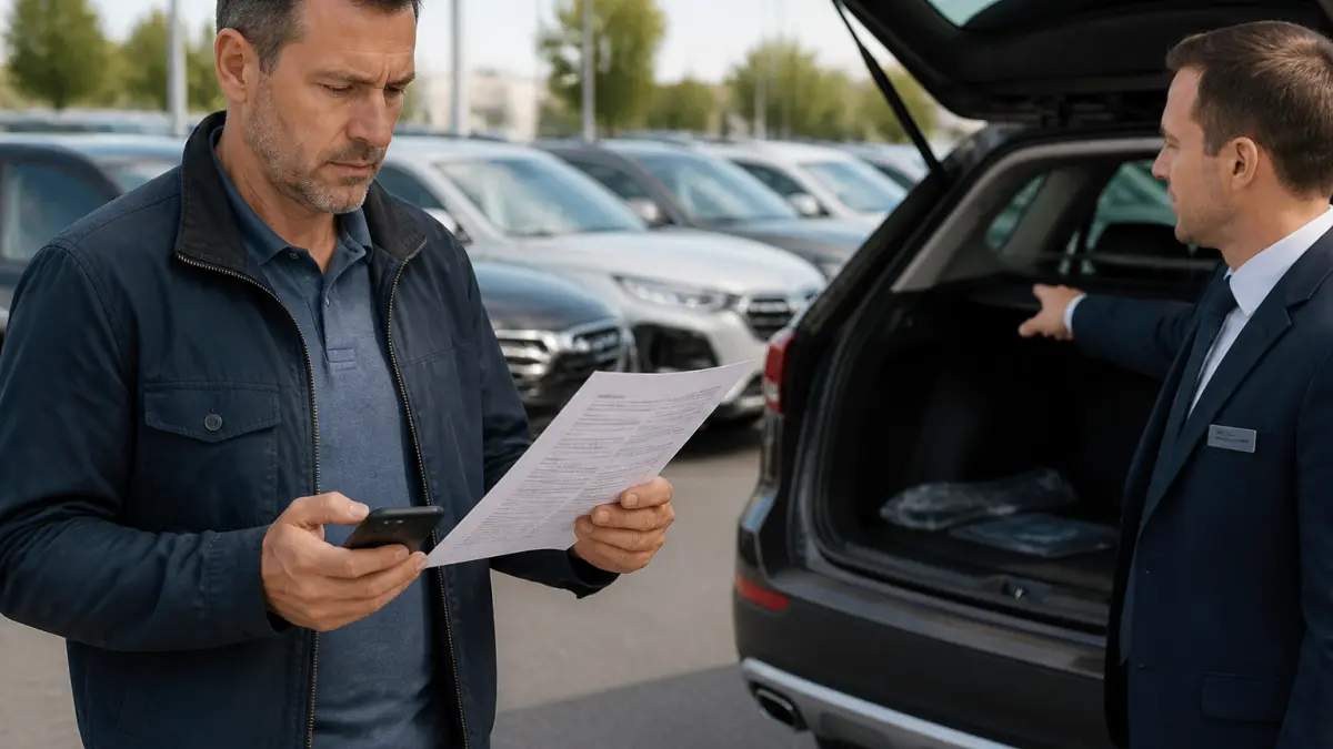 Mandataire auto : avantages, risques et vérifications avant d’acheter