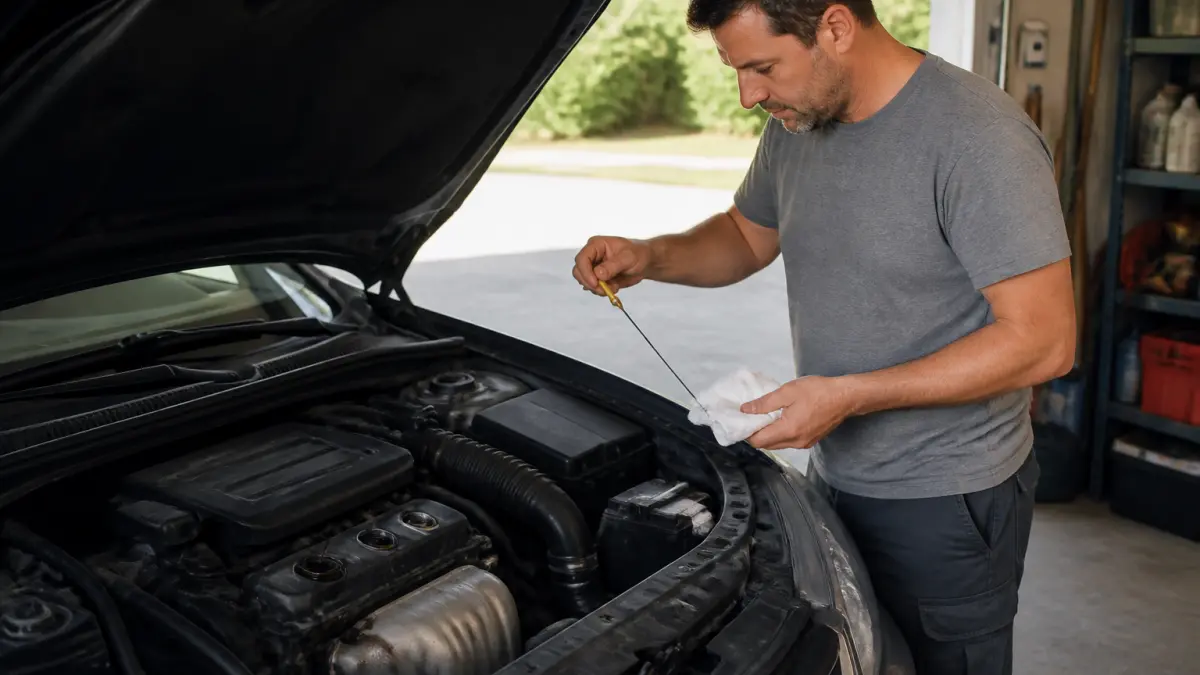 Niveau d’huile moteur : contrôle à chaud ou à froid, la bonne méthode