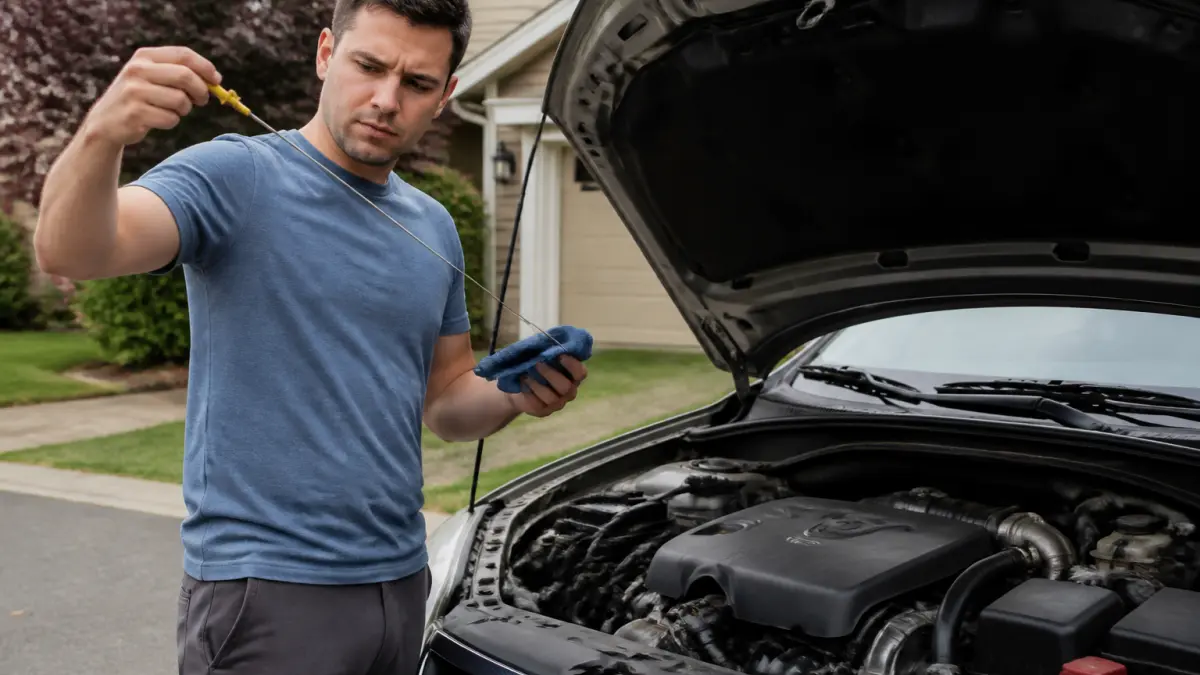 Niveau d’huile moteur : contrôle à chaud ou à froid, la bonne méthode