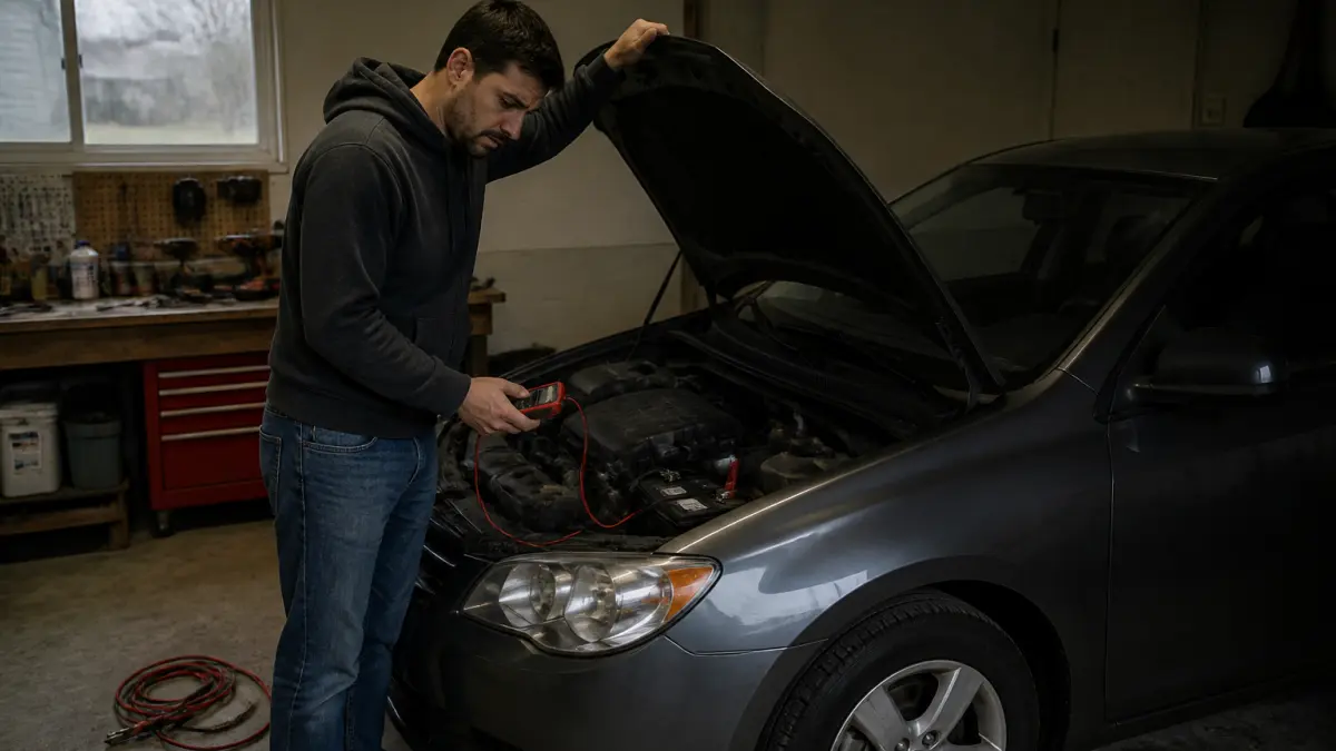 Batterie de voiture qui se décharge : causes fréquentes et bons réflexes