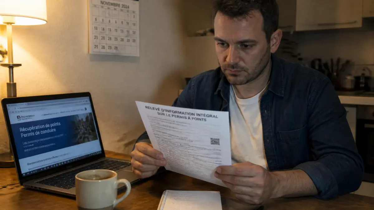 Récupérer ses points de permis : délais, stages et erreurs fréquentes