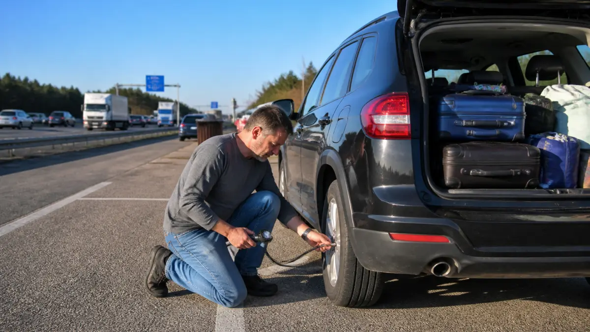Pression des pneus sur autoroute : les bons réglages avant un long trajet