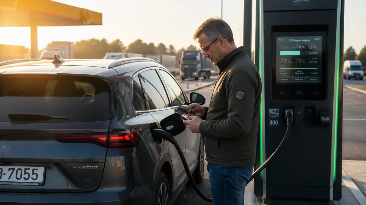 Recharge électrique sur autoroute : prix, temps d’arrêt et erreurs à éviter